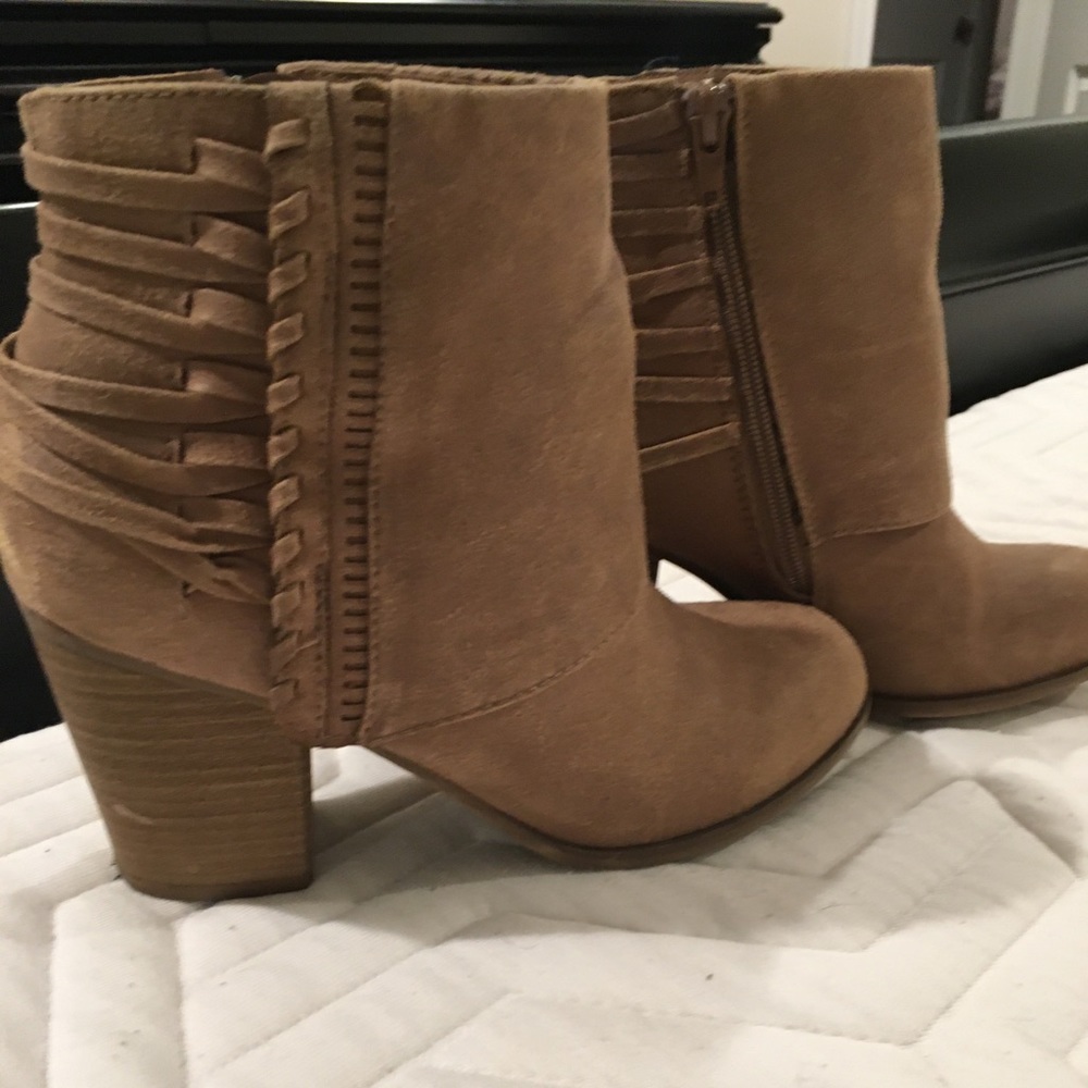 Tan Booties